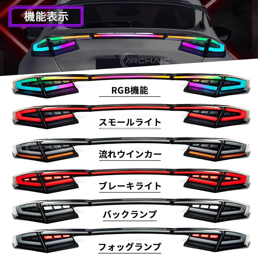 Amazon | Archaic シビック FL1 FL4 FL5 タイプr 一文字